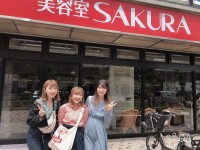 サロン見学沢山来てくれてます！