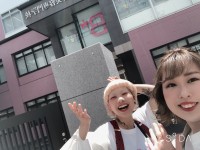 母校の神戸理容美容専門学校へ！