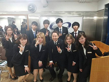 2017年入社式 2017年入社式